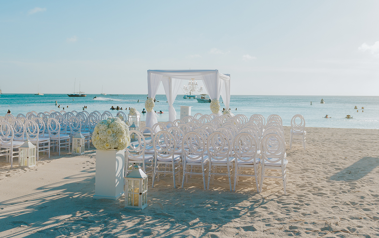 ritz wedding beach